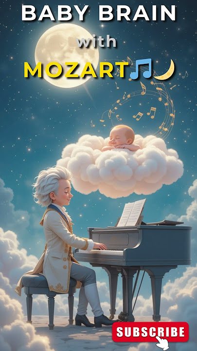 Mozart for Baby Brain Development – Gentle Lullabies & Sleep Music for Babies 🌙🎵 #shorts