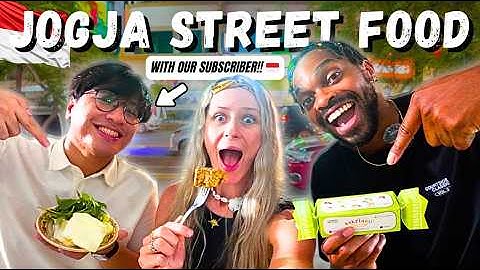 Our SUBSCRIBER Takes Us On A Yogyakarta Street Food Tour!! 🤩 🇮🇩