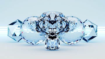 CREATE A CRYSTAL GLASS PROCEDURAL MATERIAL IN BLENDER 4