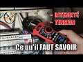 Ce quil faut savoir  la tension  lintensit  mesures  units  appareils  bricolage 220v