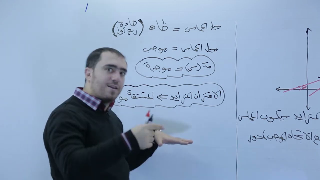 خصائص المنحنيات 1 - أ.محمد النجار