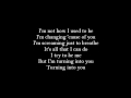 The Offspring - Turning Into You Lyrics [HQ]