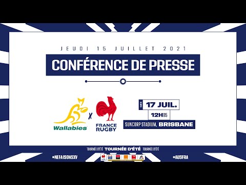 Annonce de la composition pour le match Australie - France