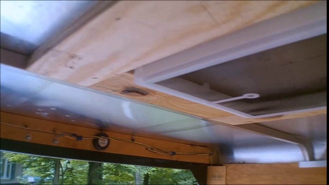 6 x 12 Cargo Trailer Flooring and Roof Vent Framing YouTube