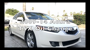 Step-by-Step ACURA TSX (09-14) OIL CHANGE
