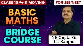 How to Start Class 11 Maths for IIT JEE | Bridge Course eSaral | JEE Mains & Advanced Maths