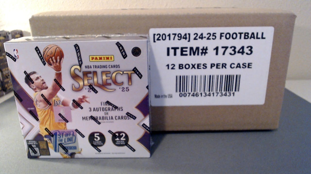 2024 Panini SELECT FOOTBALL 6 Box Break & 2024-25 Select FOTL & Hobby 4 Box Break #1 ebay 6/22/2025