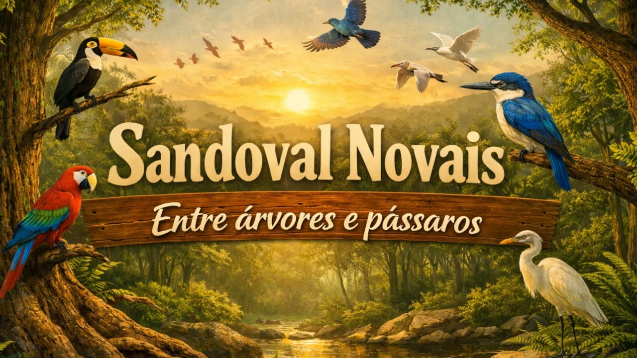 Entre árvores e pássaros - Sandoval Novais 