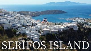Island Serifos, Greece - by drone [4K]. #greekislands