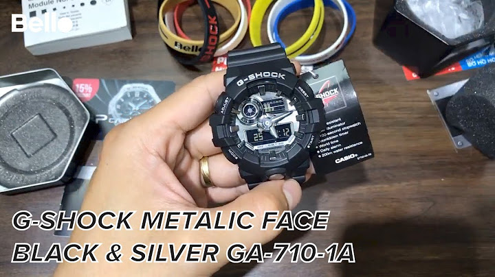 G shock ga-710b-1a4 đánh giá năm 2024