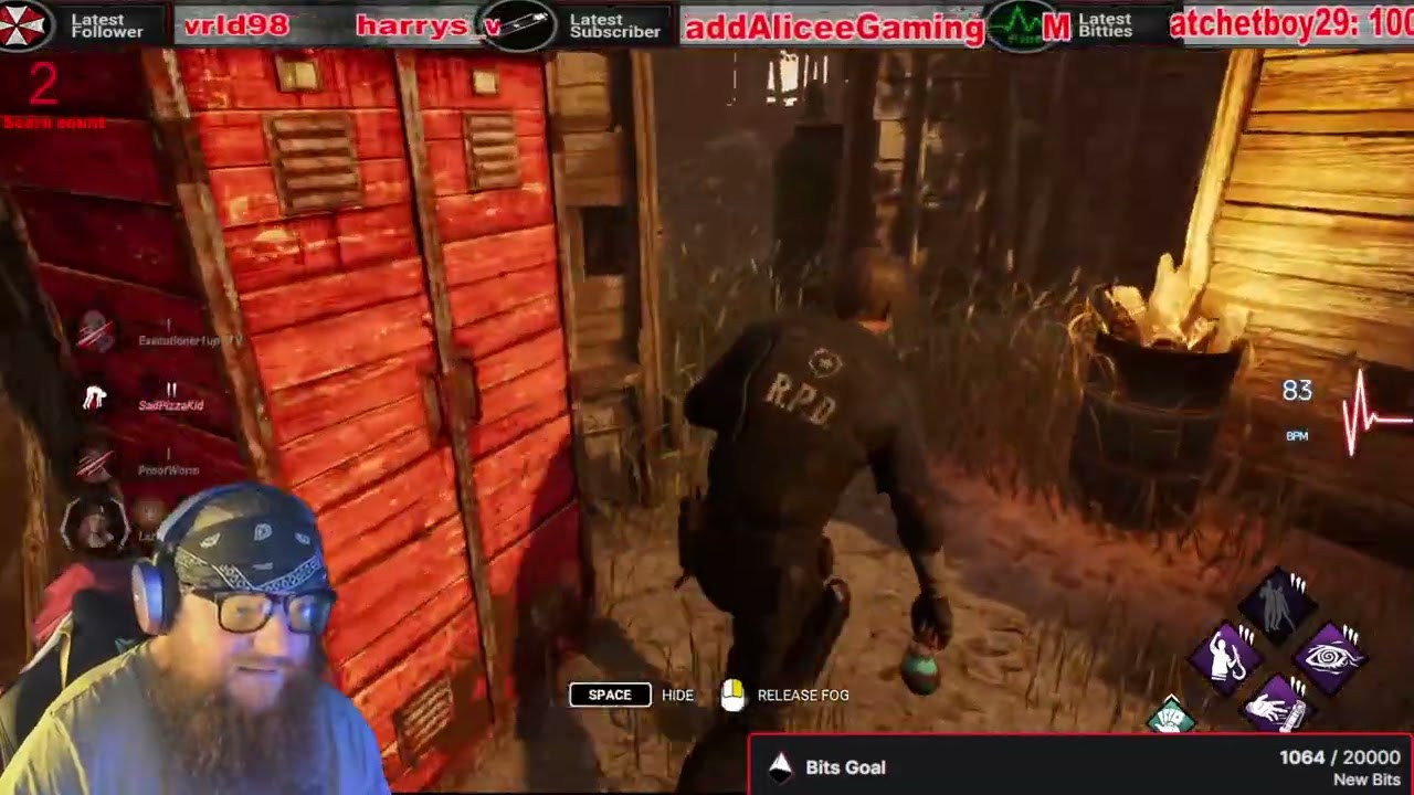 🔴Dead by Daylight: Late night loops🔴!socials !discord !beard