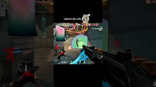 GEKKO TEAM IS VERY AFRAID #valorant #valoranttips #valorantclips