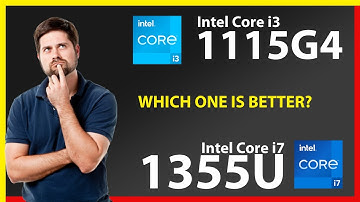 INTEL Core i3 1115G4 vs INTEL Core i7 1355U Technical Comparison