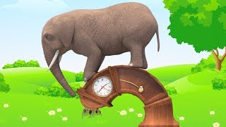 Hickory Dickory Dock | Super Lime Nursery Rhymes & Kids Songs Resimi