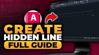 How To Create Hidden Line in AutoCAD (𝟮𝟬𝟮𝟲) | 100% WORKS | NO Yapping, To The Point! | FAST & EASY