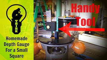 How to Make a Table Saw/Router Depth Gauge