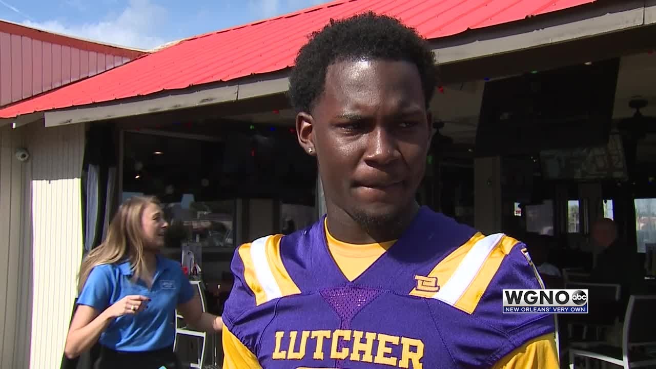 Interview Lutcher QB D'Wanye' Winfield 2022 LHSAA State Championship