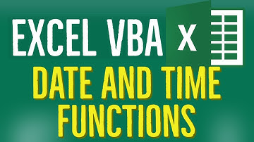 Excel VBA Tutorial for Beginners 55 - Working with Dates in MS Excel, Date, CDate and DateAdd