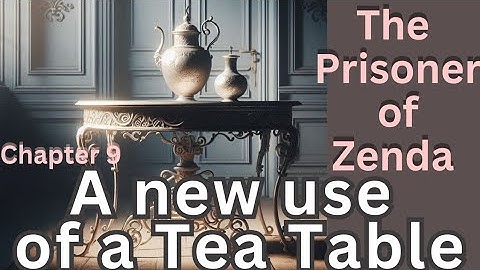 The Prisoner of Zenda | Chapter 9 | A New Use for a Tea Table Intermediate English  Sindh Board