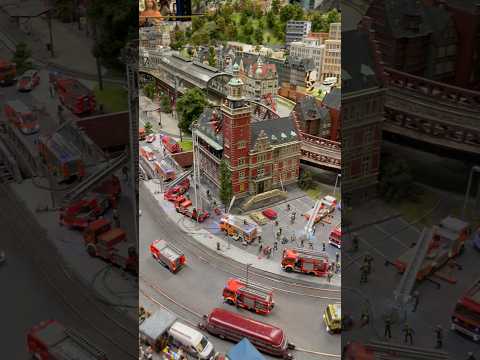 Großbrand im Miniatur