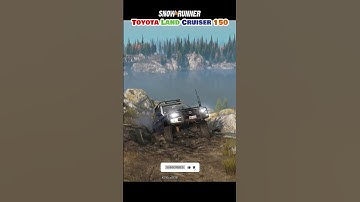 Toyota Landcruiser 105 Off road Driving | Mod in Snowrunner #shorts #short #shortsvideo #shortvideo