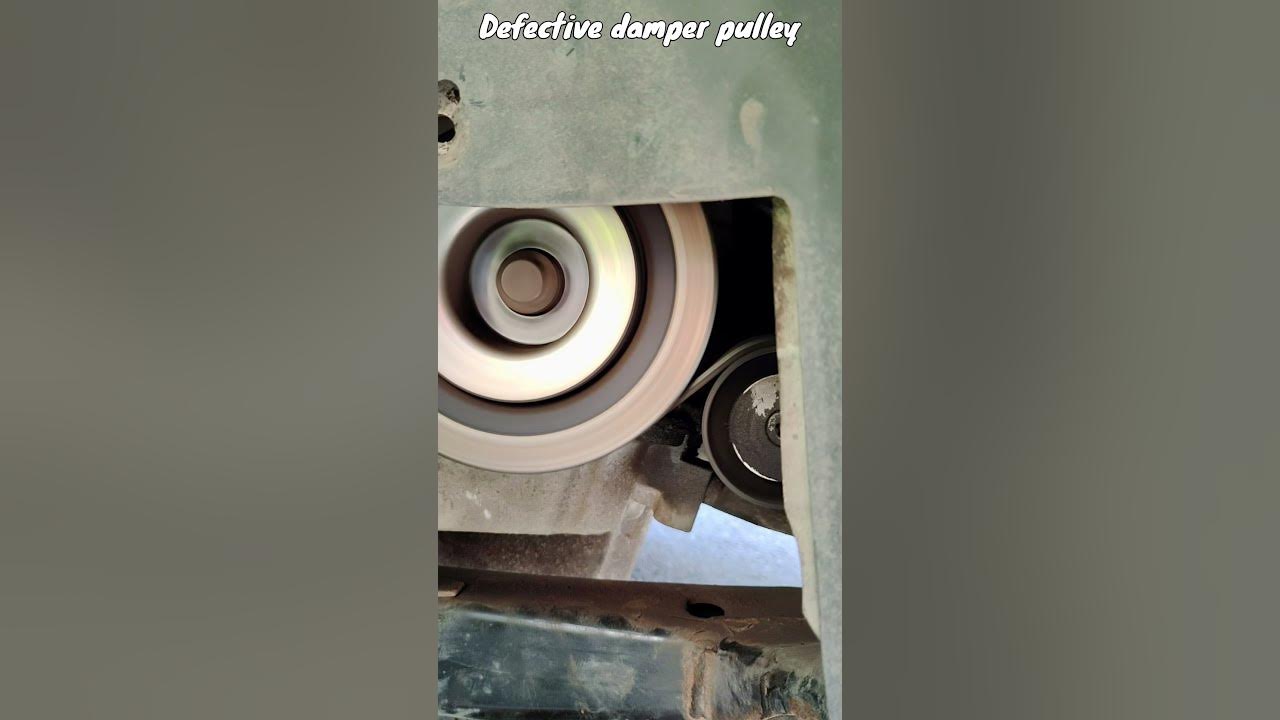 Crankshaft Harmonic Balancer Knocking Sound - Bad Damper Pulley - YouTube