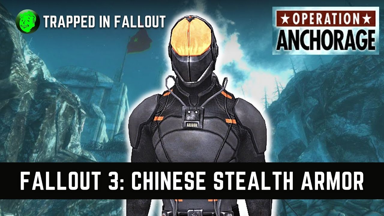 How To Get Chinese Stealth Armor In Fallout 3 Operation Anchorage DLC -  YouTube