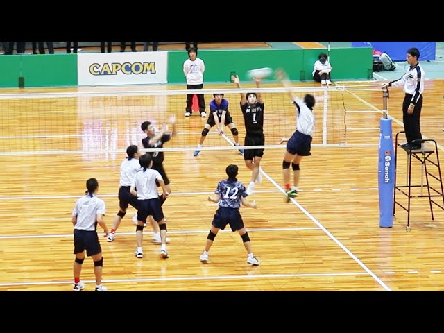 JOC中学選抜バレー2023】神奈川選抜 vs 大阪南選抜 第1セット＜男子