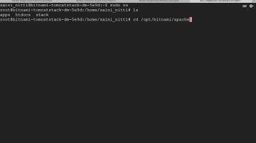 deploying war file to apache tomcat server Bitnami