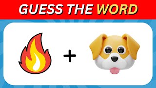 Guess the Words By Emoji | Emoji Quiz Challenge 2024