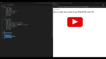 Create the YouTube Logo with HTML & CSS Tutorial!