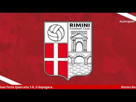 Icaro Sport. Rimini-Real Forte Querceta 1-0, il dopogara