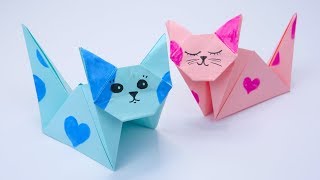 Paper crafts | Paper CAT  Origami Cat