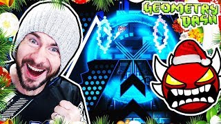 Quest For Perfection (EXTREME DEMON) by LazerBlitz // Geometry Dash: THE 12 DEMONS OF CHRISTMAS #12