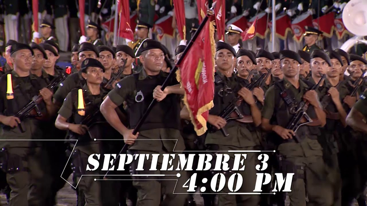 Desfile Militar Pueblo Ejército este próximo 3 de septiembre nicaragua national costume
