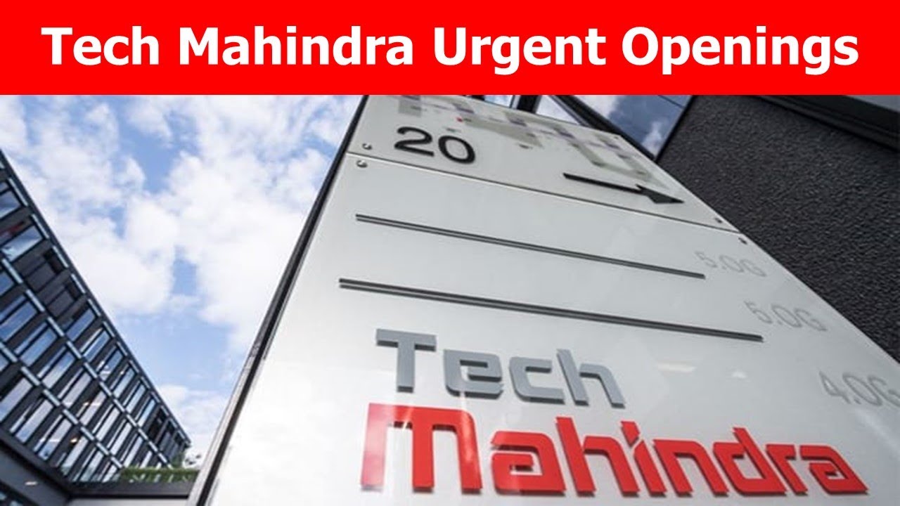 Tech Mahindra Urgent Openings | Tamil | Hari Info Official - YouTube