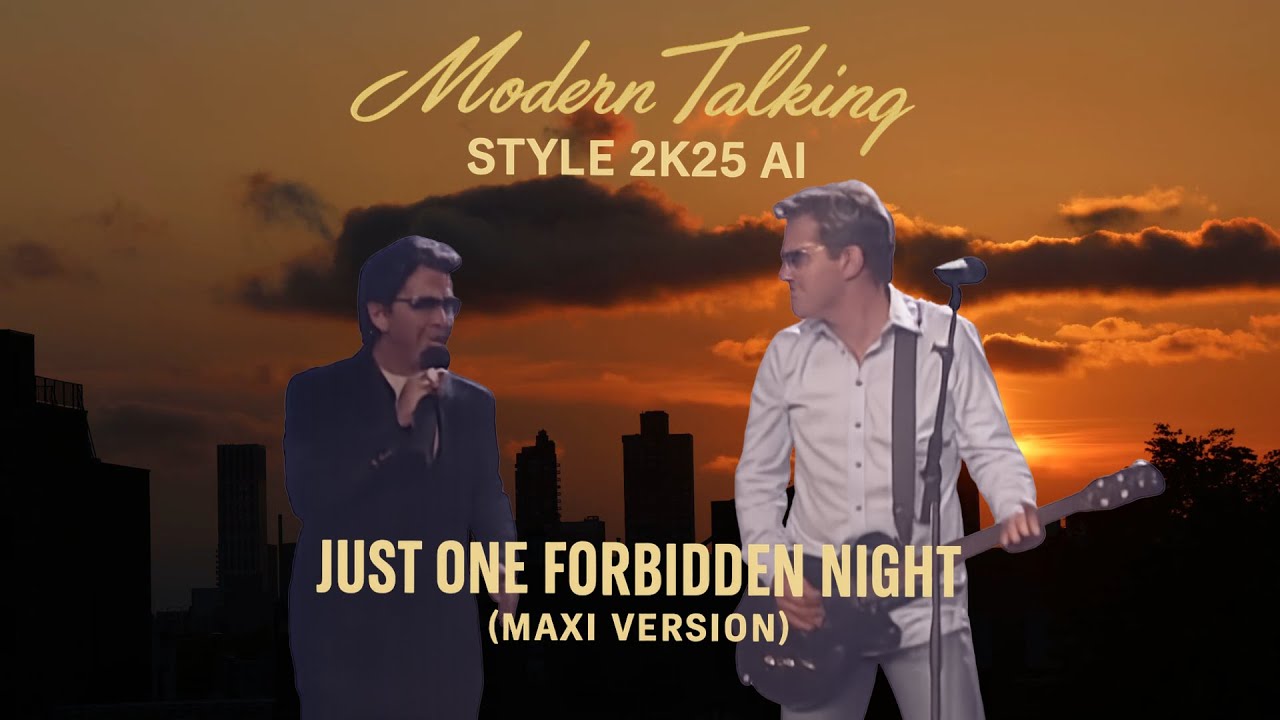 Modern Talking Style 2K25 AI J Just One Forbidden Night (Maxi Version)