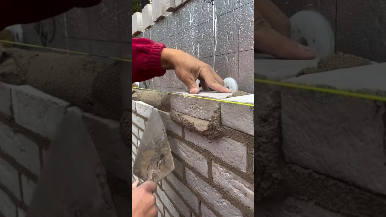 What is the ratio of mortar for 5 inch brick masonry?