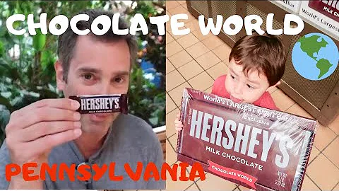 Come to the dark side of HERSHEY CHOCOLATE WORLD