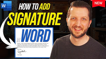 How to Add a Signature to a Word Doc