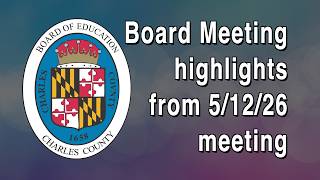 Board Meeting Recap 5/12/26