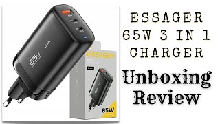 3-output Essager 65W Versatile GaN Charger Unboxing & Review: Is it really as good as advertised?
