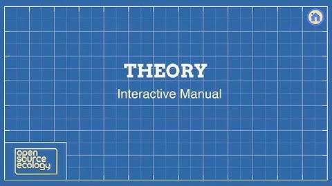 THEORY - an interactive video by Open Source Ecology