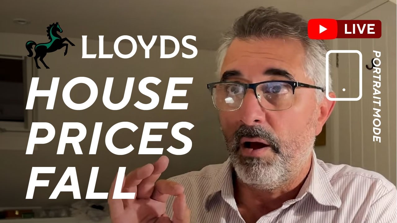 Lloyds: first annual house price fall since 2023 Live Q&A