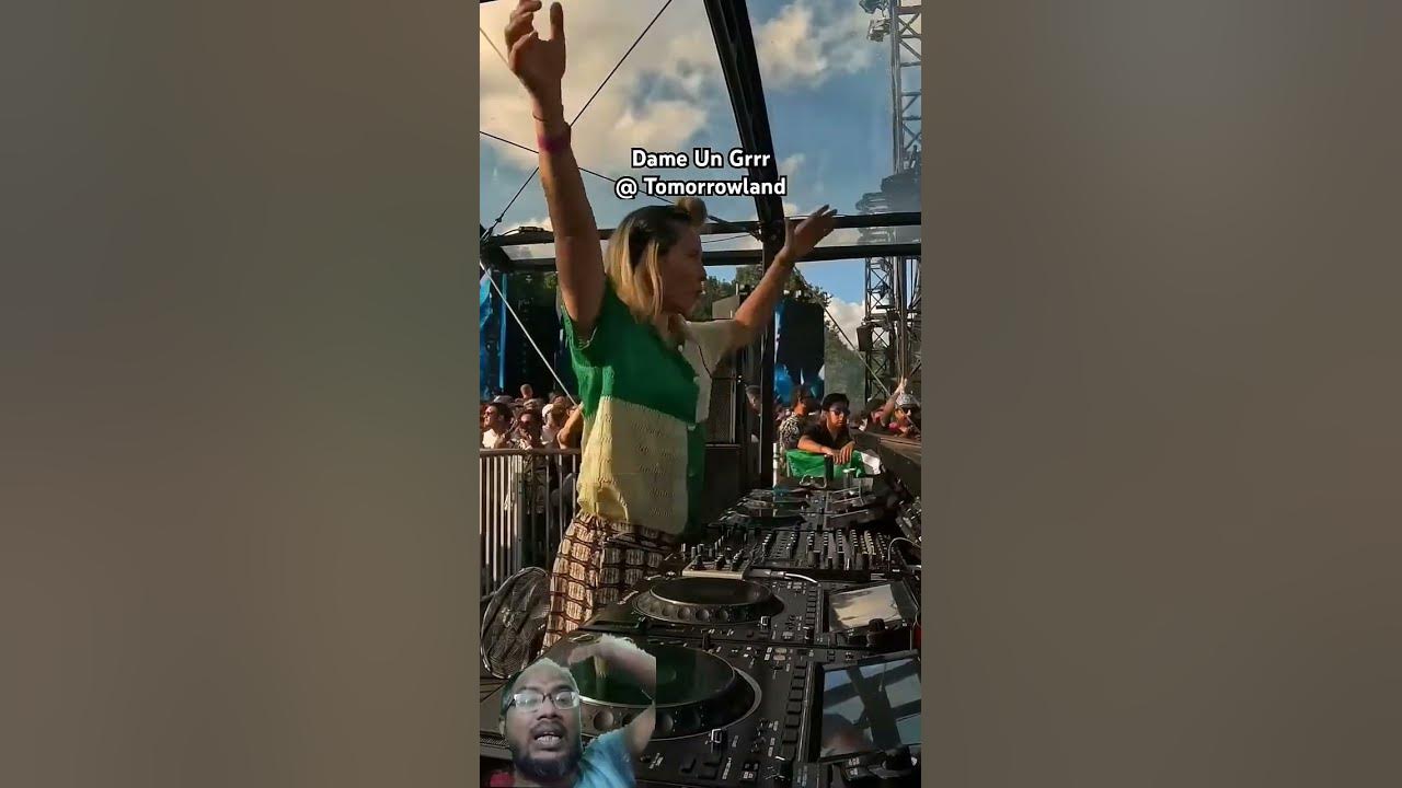 Dame un grrr #tomorrowland #housemusic #festival #techno #dj #blondish #technodance #dameungrrr