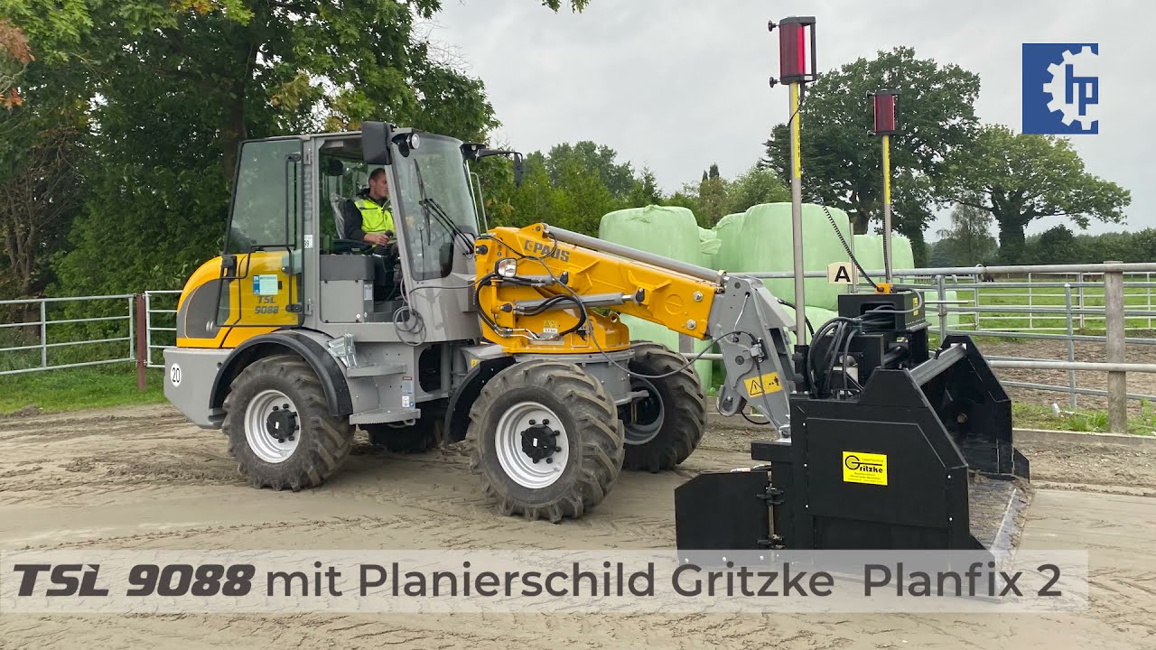 PAUS TSL 9088 mit Gritzke Planierschild