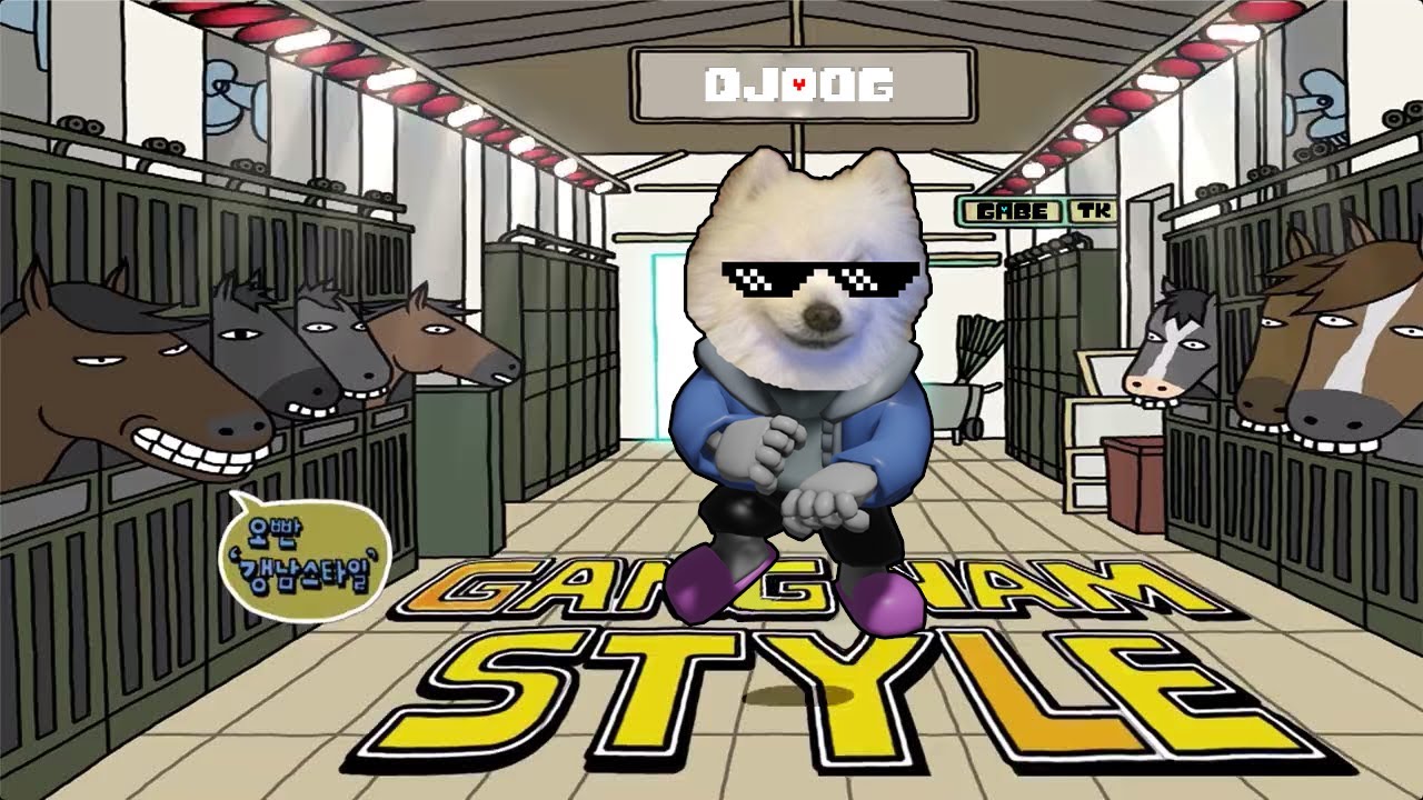 GANGNAM STYLE (강남스타일) 강아지 리믹스 YouTube
