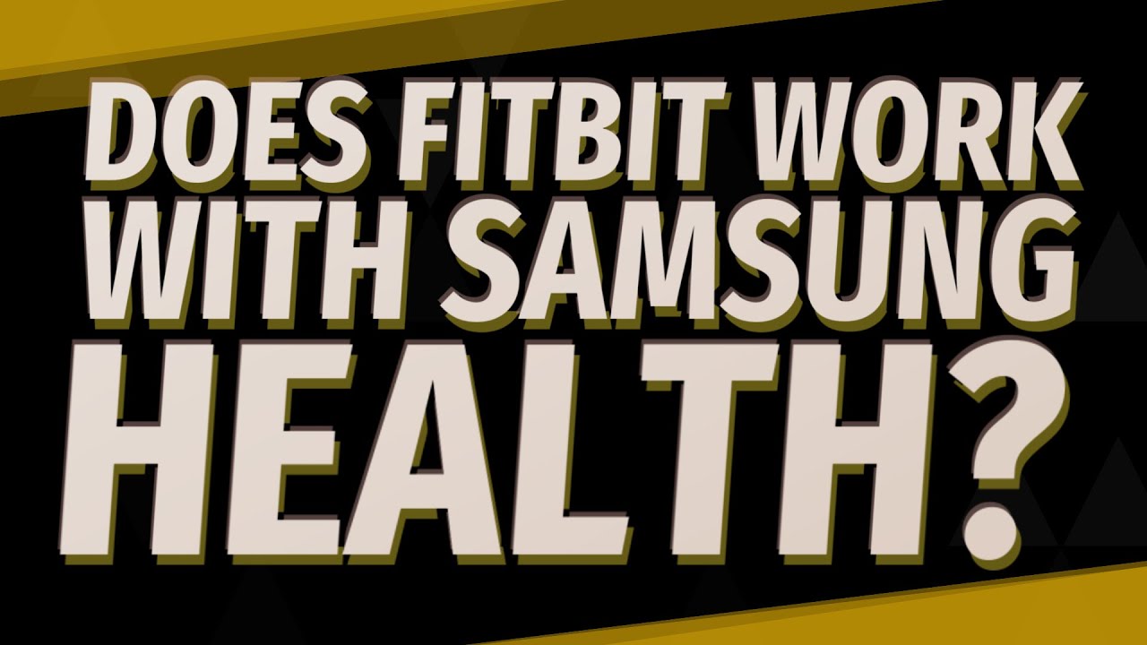 can i link fitbit to samsung health