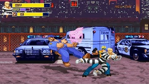 Final Fight Alpha - intro & stage 1 - OpenBor Preservation Project