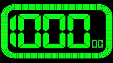 1000 Seconds Digital Countdown Timer With No Copyright Relaxing Music | 1000 to 0 Countdown